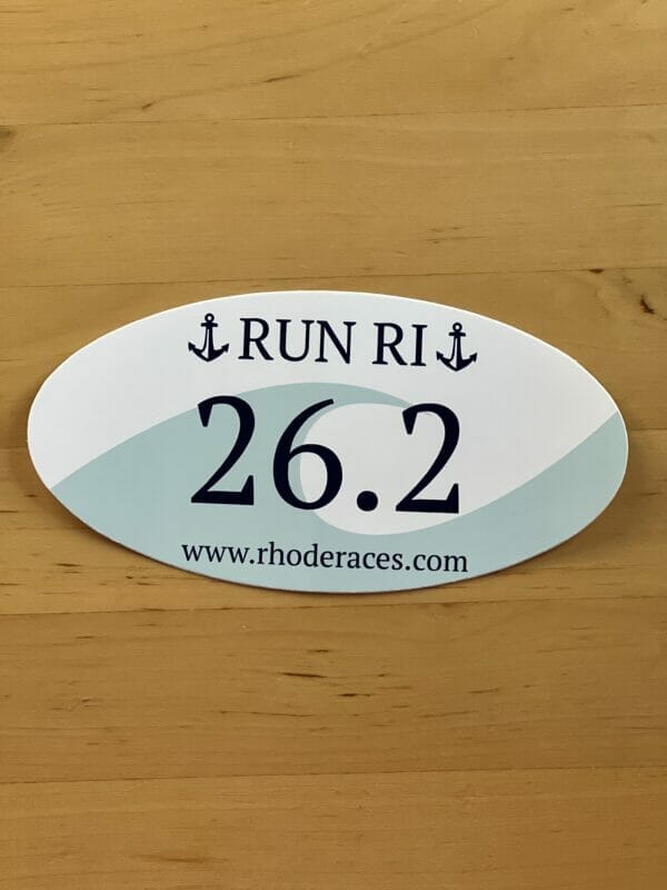 26.2 Run RI sticker