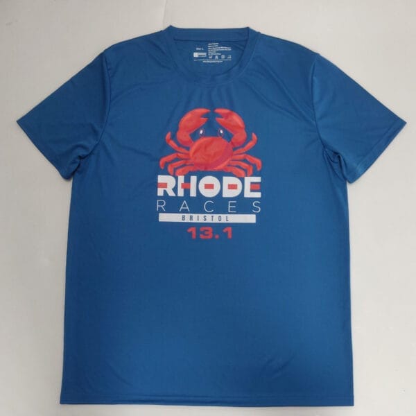2024 Independence Rhode Race Official Athlete Bristol Half Marathon T-shirt
