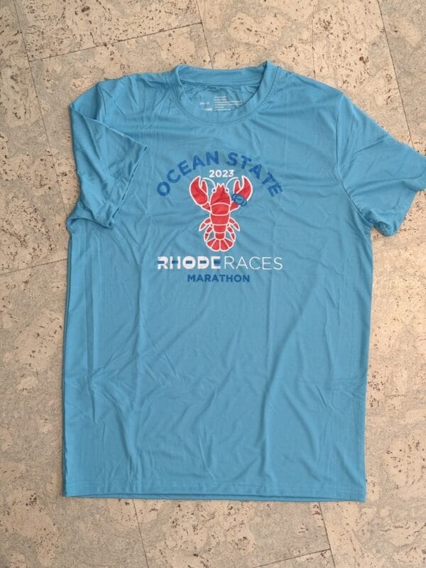 2023 Ocean State Rhode Races Official 5K T-shirt - front