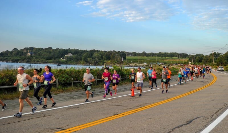 Big group at cove start
