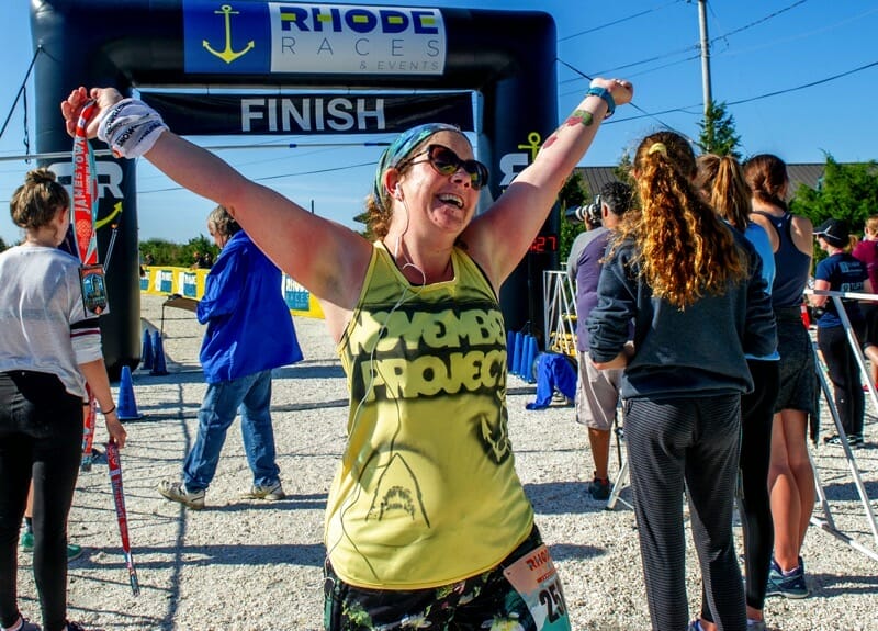 Favorite finish shot