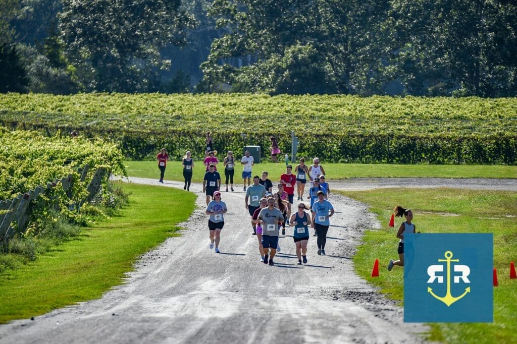 vineyard running